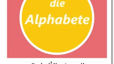 الأحرف الأبجدية الألمانية مع نطقها - تعلم الحروف الأبجدية الألمانية - طريقة نطق الحروف الأبجدية الألمانية.