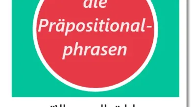 عبارات الجر وحالاته باللغة الألمانية