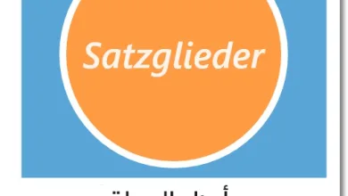 أجزاء الجملة في اللغة الألمانية - Satzglieder