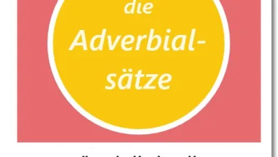 الجمل الظرفية في اللغة الألمانية - Adverbialsätze