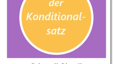 الجملة الشرطية في اللغة الألمانية - der Konditionalsatz