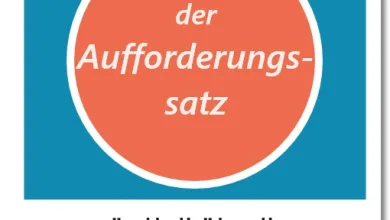 الجملة الطلبية في اللغة الألمانية - der Aufforderungssatz