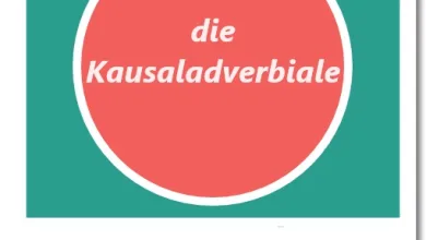 الظروف السببية في اللغة الألمانية - die Kausaladverbiale