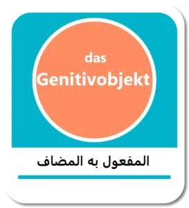 المفعول به المضاف في اللغة الألمانية (Genitivobjekt)